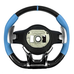 Volante de Fibra de Carbono Universal para Automóvil, Compatible con Mercedes Benz R230 E43 E53 E63S E207 - Product Image 6
