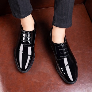 Nuove <span class=keywords><strong>Scarpe</strong></span> da <span class=keywords><strong>Uomo</strong></span> in PU di <span class=keywords><strong>Grandi</strong></span> Dimensioni, Formali e Casual, con Lacci, Traspiranti, Antiscivolo, Versatili, per Matrimoni - Product Image 3