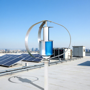 Nuevo Generador Eólico Vertical Tipo Q de 1500W 220V, <span class=keywords><strong>Turbina</strong></span> Eólica para Sistemas de Energía en Granjas y Hoteles con Compatibilidad con Banco de Baterías - Product Image 1