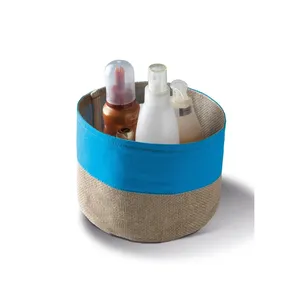 Cesto in iuta e tela KI0335 - Merchandising sostenibile - Product Image 1