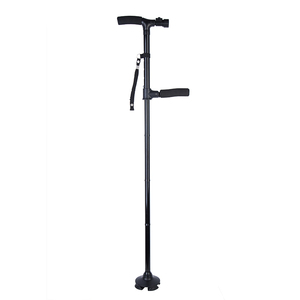 <span class=keywords><strong>Canne</strong></span> de marche pliante légère de voyage avec lampe de poche LED avec pointe de <span class=keywords><strong>canne</strong></span> flexible antidérapante et poignée supplémentaire - Product Image 3