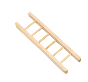 Mini bricolage bûche en <span class=keywords><strong>bois</strong></span> elfe de noël coloré jouet maison Miniature paysage décoration avec échelle jouet en <span class=keywords><strong>bois</strong></span> fait main - Product Image 1