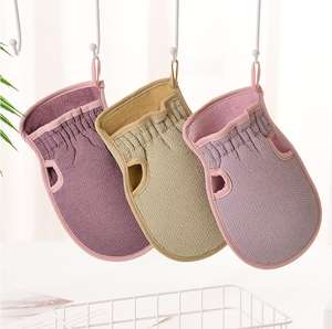 Serviette <span class=keywords><strong>de</strong></span> <span class=keywords><strong>bain</strong></span> antibactérienne en gros gant exfoliant pour adultes en fibre <span class=keywords><strong>de</strong></span> coton gant <span class=keywords><strong>de</strong></span> douche en viscose pour épurateur <span class=keywords><strong>de</strong></span> corps - Product Image 2