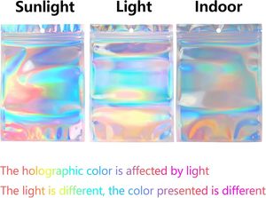 Holographic Rainbow Metallic Mailer <b>Bag</b> Packaging Luxury Envelope Courier <b>Bags</b> Padded Foil Mailer Mylar <b>Bag</b> - Product Image 3