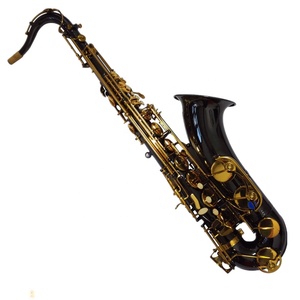 Saxophone ténor professionnel en laque dorée, corps en laiton - Product Image 1