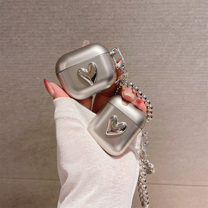 Étuis électrolytiques de luxe Lumei pour <span class=keywords><strong>Apple</strong></span> Airpods 1 <span class=keywords><strong>2</strong></span> 3 couverture mignonne pour <span class=keywords><strong>Apple</strong></span> Airpods <span class=keywords><strong>2</strong></span> <span class=keywords><strong>Air</strong></span> Pods Pro étui avec porte-clés - Product Image 2