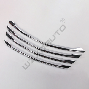 Grille de calandre avant chromée ABS 4 pièces pour accessoires de voiture 2016 - Product Image 3