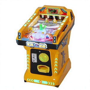 Nueva Máquina de Juego Recreativa de Parque de Atracciones Serie Star, Operada con Monedas, de un Solo Jugador, con Cañón, Máquina de Canicas de Plástico de 25mm con Varilla de Tracción para Niños - Product Image 1