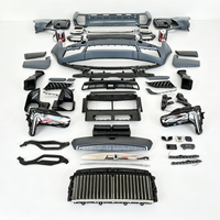 Kit carrosserie pour Rolls Royce Cullinan 2018-2024, mise à niveau 2025, accessoires pare-chocs, phares, calandre, échappement, kit carrosserie Cullinan BB Facelift