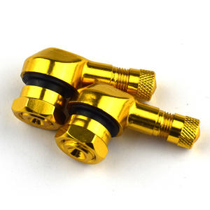 Valve de pneu pour moto et véhicule électrique, valve de pneu anti-fuite en alliage d'aluminium CNC, valve de pneu colorée, pièces de moto - Product Image 1