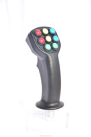 Poignée industrielle Poignée multifonctionnelle avec poignée Fournisseur de poignée Joystick à effet Hall avec une variété d'interrupteurs Grip Deadman