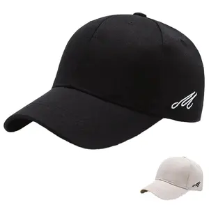 Cheap High Quality Custom Logo Blank 6 Panel Cap Curved Brim Classic Sports Baseball Caps Hats