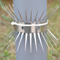 Grilles anti-escalade en acier inoxydable pour la protection contre les rats