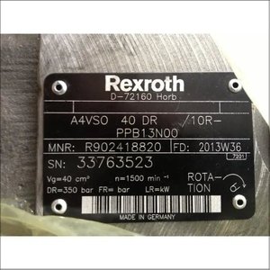 Pompe à piston Rexroth A4VSO40DRG-10L-PZB13K02, pompe hydraulique pour machines industrielles - Product Image 3
