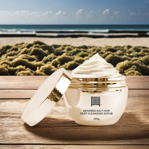 Exfoliante de limpieza profunda para el cabello con sal de algas marinas, pasta de 250 g para hombres, para todo tipo de cabello - Product Image 2