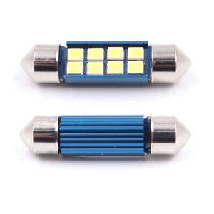 CAR-REFINE Canbus <span class=keywords><strong>C5W</strong></span> 31/36/39/41mm Non-polarité 12V Lumière intérieure pour accessoires de voiture Lumière bleue Clignotants Ampoules - Product Image 1
