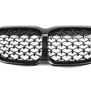 สำหรับ BMW F40 ซีรีส์ 1 ปี 2020+ กระจังหน้ารถยนต์ กระจังกันชนหน้า สีดำ ทรงเพชร สไตล์รถแข่ง อะไหล่เปลี่ยน แต่งรถ - Product Image 5