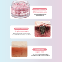 Crème pour le visage au PDRN de saumon, rides, éclat de la peau, hydratation, réparation de l'élasticité, anti-âge, crème en capsule de collagène rose PDRN