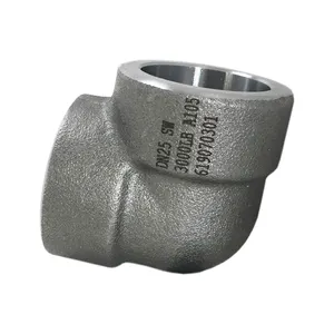 Fire fighting ASTM A105 class 3000 pipe fittings carbon steel forged Tee