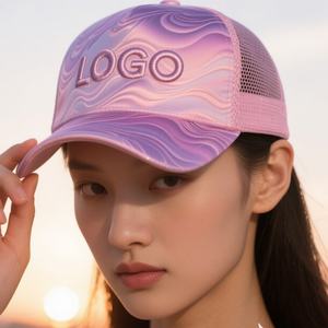 Chapeau en coton unisexe avec logo personnalisé de haute qualité Chapeau d'extérieur non structuré Chapeau de papa - Product Image 1