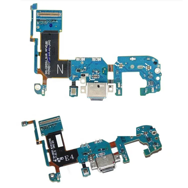 S8 + Plus USB зарядный порт Зарядное устройство Док-станция микрофон гибкий кабель G955U G955F