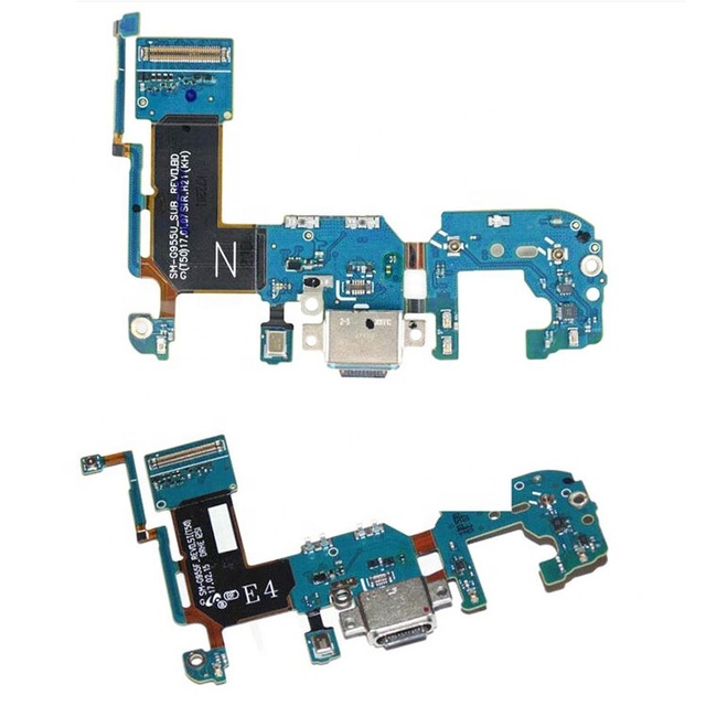 Mobile Phone Flex Cable for S8+ Plus USB Charging Port Charger Dock Mic Flex Cable G955U G955F