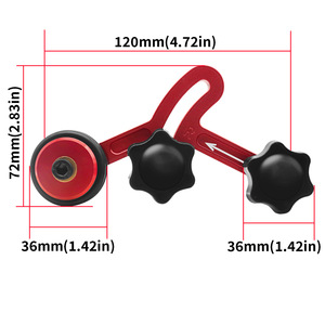 Holzbearbeitungs-Rollenvorschub mit Lager, Einweg-Vorschub-Federbrett Links-Rechts-Typ für Tischkreissäge-Plattenschnitt - Product Image 3