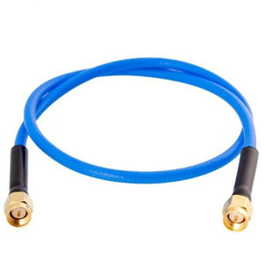 Cable Coaxial RF Personalizado Súper Flexible RG402 RG142 RF-SMA Macho-Macho 50/75ohm 0-6GHz Certificado ISO/CE/RoHS de 2 Conductores - Product Image 2