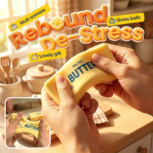 Butter <b>Stick</b> <b>Milk</b> Strip Squishy Toy for Stress Relief Soft Squeeze Slow Rebound Fun Squeezable Toy for Kids and Adults - Product Image 2