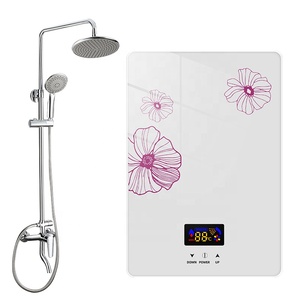 Top vente bon prix <span class=keywords><strong>domestique</strong></span> en gros chauffe-eau électrique sans réservoir chauffage instantané pour douche cuisine salle de bain - Product Image 1