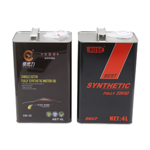 Latas de Metal Rectangulares Vacías de 1L y 4L, Envases de Aerosol para Aceite Lubricante, Aceite de Motor - Product Image 4