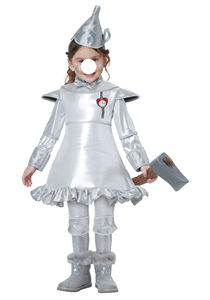 Conjunto de Disfraces Temáticos para Padres e Hijos, Disfraz de Película para Juego de Roles, Pantalones y Vestido para Carnaval, Halloween, Purim, <span class=keywords><strong>Cuento</strong></span> de Hadas, Disfraz de Hombre de Hojalata Plateado - Product Image 3