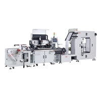 Máquina Automática de Serigrafía de Alta Velocidad LINGTIE, Máquina de Polvo, Curado UV, Certificación CE, Transferencia de Calor de Plástico de 300x400 mm