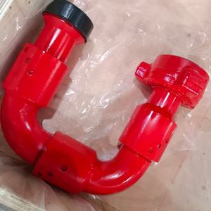 <span class=keywords><strong>Cartouche</strong></span> API pour carabine de forage de puits, forgée en acier, style carbure, 50 joints pivotants haute pression, FMC FIG Active Elbow - Product Image 5