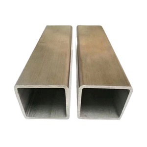 Tube carré en acier inoxydable 304 80*80*7mm, fabricant de Foshan, tube soudé personnalisable - Product Image 2