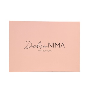 Nouvelles Boîtes Cadeaux en Carton Satiné PLD 2026 – Emballages Personnalisés pour Perruques, Pliables et Magnétiques, Rose - Product Image 3