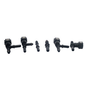 7.89 ID6 Auto Car Fuel Line Bundy Tee Hose Coupler Nylon Motorcycle Hose Coupler Quick Release Connect Connector Aksesoris Mobil - Product Image 5