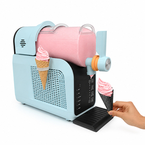 Machine à slushie électrique automatique 2-en-1 pour la maison, crème glacée et slush sans glace, refroidissement rapide, capacité 1,8 L, anti-gel - Product Image 1