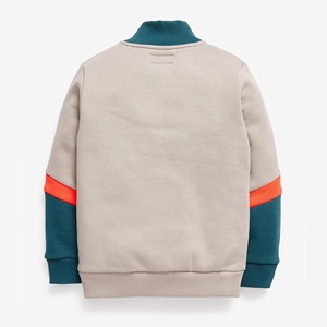 <span class=keywords><strong>Sweat</strong></span>-shirt pour enfants garçons, col avec fermeture éclair, pull-over, survêtement d'adolescent, ensembles de vêtements grands pour enfants garçons - Product Image 3