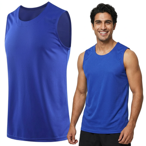 Maillot de basket-ball réversible à séchage rapide, tendance, tissu 100% polyester, col en V personnalisé, maillot de basket-ball pour hommes, vente chaude - Product Image 1