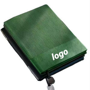 Carnet en cuir A5 avec logo personnalisé, carnet personnalisé, agenda <span class=keywords><strong>d</strong></span>'affaires - Product Image 1