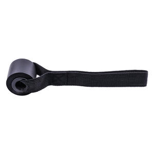 Ensemble de loquets de porte noirs pour entraînement en salle de sport avec bandes de résistance et clips en mousse, équipement d'exercice portable, 11 pièces - Product Image 2