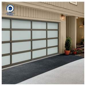 Porte <span class=keywords><strong>de</strong></span> <span class=keywords><strong>garage</strong></span> sectionnelle é<span class=keywords><strong>l</strong></span>égante à isolation thermique, té<span class=keywords><strong>l</strong></span>écommande automatique, anti-effraction, étanche aux intempéries, sur mesure pour villa - Product Image 6