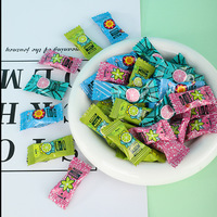 500g zakje munt fruit compressie snoep, passievrucht & multi-fruit smaak, frisse adem voor hotpot hotelreceptie, OEM mogelijk