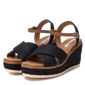 Sandalo con Zeppa Refresh da Donna Nero 171543 Altezza Tacco 39 - Product Image 4