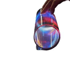 Écran LED invisible innovant P5, panneau de <span class=keywords><strong>film</strong></span> transparent à puce cristalline pour la décoration de scène d'événements de luxe et de mariages - Product Image 1