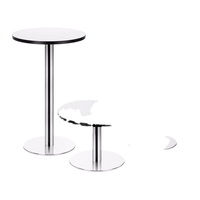 Amywell Panneau HPL résistant aux moisissures Dessus de table McDonald's en stratifié de style moderne avec matériau de comptoir en formica