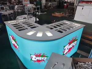 Tạo Màn Hình Hiển Thị Thương Mại Có Đèn Nền Với Bàn Trưng Bày Thương Mại Và Quầy Trưng Bày Có Đèn Nền Trong Gian Hàng Triển Lãm Của Bạn - Product Image 2