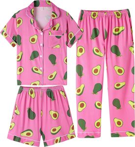 Ít bé Pajama thiết lập tùy chỉnh phim hoạt hình in thấp moq trẻ em ngắn tay Pajama thiết lập Halloween bí ngô Pajama Bộ 3 miếng - Product Image 3