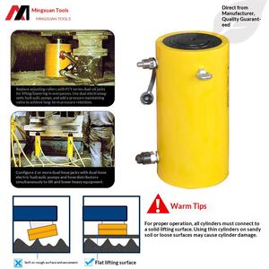 XTCG Yüksek Basınç Eşdeğeri 50 100 150 200 250 300 400 500 1000 Ton Kaldırma Yüksek Tonajlı Çift Etkili Hidrolik Kriko Silindiri - Product Image 4